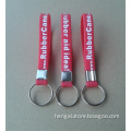 High Quality Customized Silicone Wristband Keychain for Eventsp090101